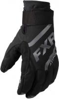 Снегоходные перчатки FXR мужские Attack Black