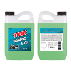 TGB Жидкость охлаждающая низкозамерзающая Антифриз G12+ 1кг (зеленый)
