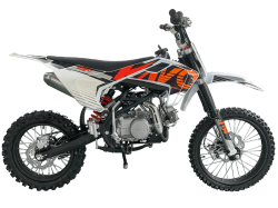 Питбайк KAYO M125EM 17/14 (МЕХАН. СЦЕПЛ., ЭЛ. СТАРТЕР)