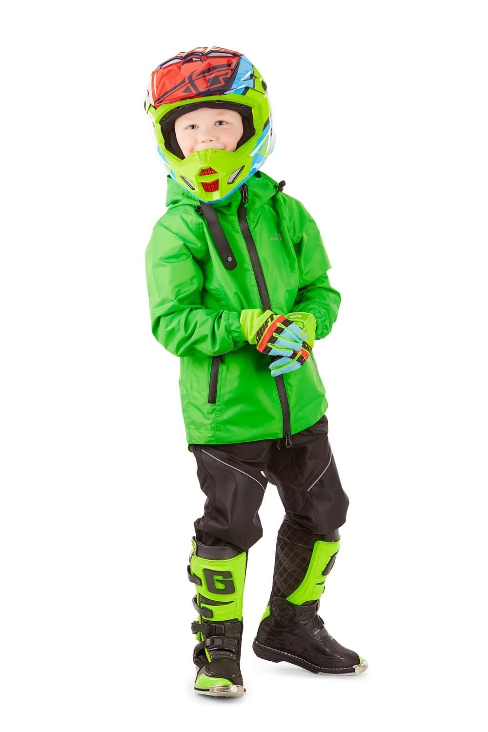Детский комплект дождевой (куртка, брюки) EVO Kids GREEN (мембрана) (индивидуальный ) купить за 7 130 руб.