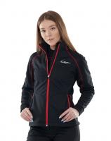 Куртка Explorer Black-Red женская, Softshell