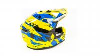 ML14085 Шлем GTX 633(S) fluo yellow/blue black