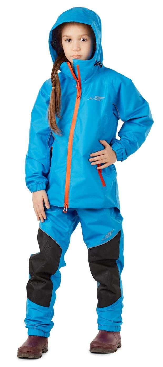 Детский комплект дождевой (куртка, брюки) EVO Kids BLUE (мембрана) (р. 140-146) купить за 5 600 руб.