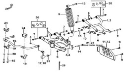 511485KSY SHOCK ABSORBER, REAR(EVOR)(FLO. YELLOW) для квадроцикла TGB