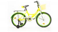 Детский велосипед 20 KROSTEK WAKE (желтый)