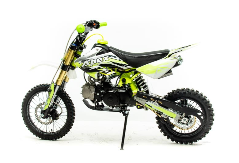 Мотоцикл Кросс Motoland APEX10  (2022 г.) зеленый