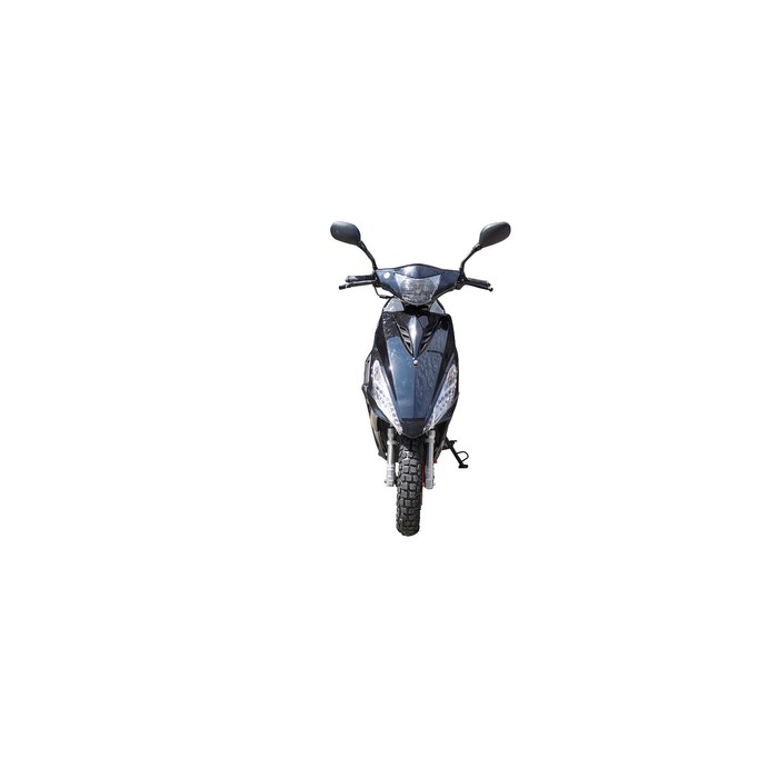 Скутер VENTO CORSA 49 cc (150)  сигнализация,(С КОФРОМ) (Black shinning)