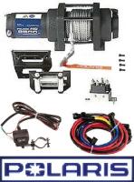 Лебёдка WARN 1133 кг, стальной трос, пульт на руле Polaris / WINCH 2500LB GENIV/ATP W/BU