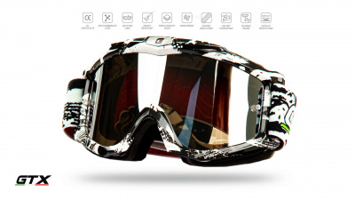 Очки Мотокросс GTX 5021 (двойное стекло)