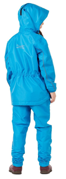 Детский комплект дождевой (куртка, брюки) EVO Kids BLUE (мембрана) (р. 140-146)