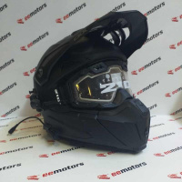 Шлем снегоходный бэккантри СКХ TITAN ELECTRICCOMBO с очками СКХ 210 TACTICAL ELECTRIC