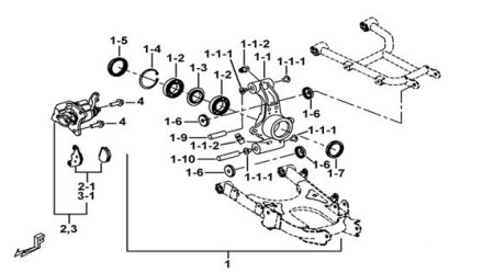 512860K Сальник (внутренний) для квадроцикла TGB купить за 2 000 ₽