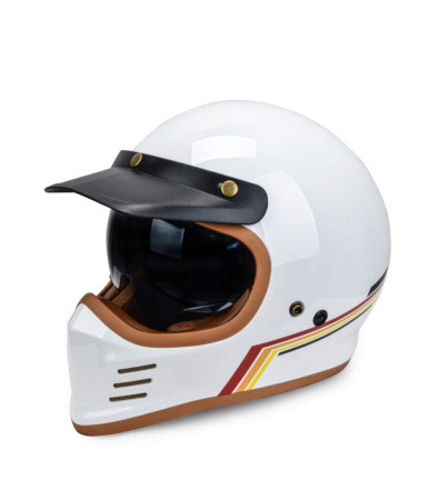 Шлем мото мотард HIZER 252 #1 купить за 11 000 ₽