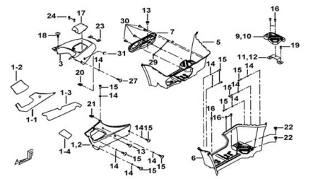 512580 Крышка с окошком для масляного щупа для квадроцикла TGB купить за 7 533 ₽