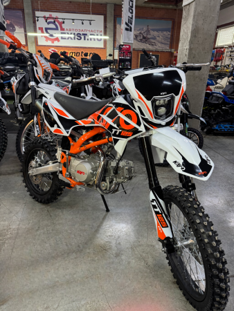 ПИТБАЙК KAYO BASIC K125EM 17/14 KRZ (МЕХАН. СЦЕПЛ., ЭЛ. СТАРТЕР)