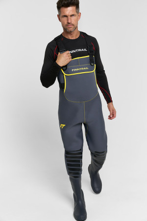 ВЕЙДЕРСЫ FINNTRAIL BLACKWATER DARK GREY купить за 15 000 ₽