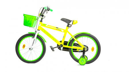 Детский велосипед 18 KROSTEK RALLY (желтый) купить за 9 130 руб.