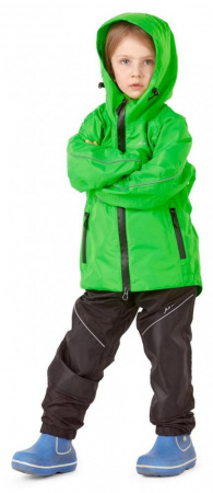 Детский комплект дождевой (куртка, брюки) EVO Kids GREEN (мембрана) купить за 7 500 руб.