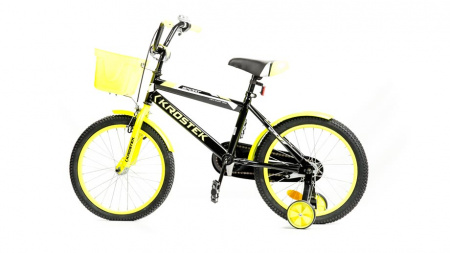 Детский велосипед 18 KROSTEK RALLY (черный) купить за 9 130 руб.