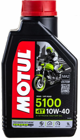 Масло моторное MOTUL 5100 4T 10W-40 купить за 1 800 руб.