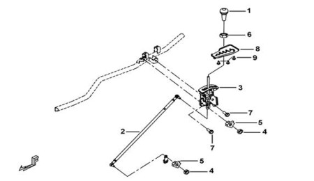 GA551NT04 Гайка для квадроцикла TGB купить за 279 ₽