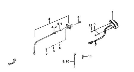 GA552NT05 Гайка для квадроцикла TGB купить за 93 ₽