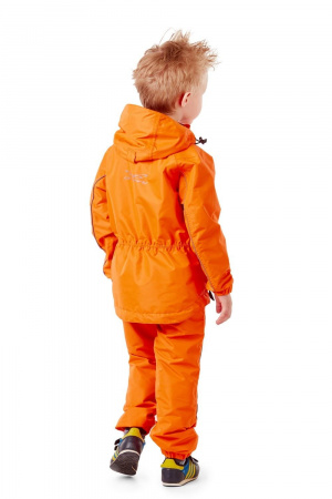 Детский комплект дождевой (куртка, брюки). EVO Kids ORANGE (мембрана) (р. 140-146) купить за 7 500 руб.