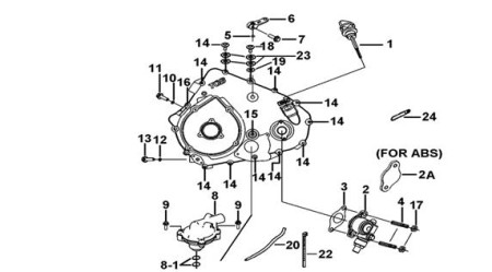 400157 Масляный щуп для квадроцикла TGB купить за 651 ₽