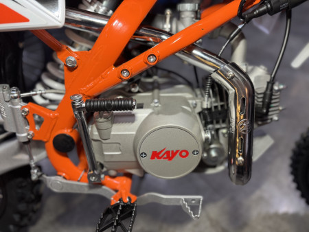 ПИТБАЙК KAYO BASIC K125EM 17/14 KRZ (МЕХАН. СЦЕПЛ., ЭЛ. СТАРТЕР)