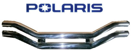 Бампер передний, хром Polaris / BUMPER FRONT STAINLESS