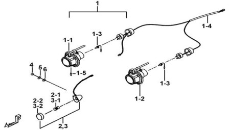 GA552NT05 Гайка для квадроцикла TGB купить за 93 ₽